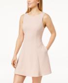 Speechless Juniors' Bow-back Fit & Flare Dress