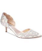 Badgley Mischka Ginny D'orsay Kitten Heels Women's Shoes