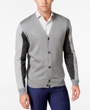 Ryan Seacrest Distinction Men's Colorblocked Cardigan, Only At Macy's