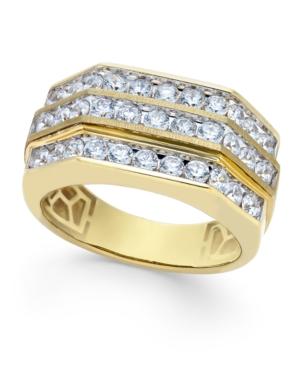 Men's Diamond Multi-level Ring (2 Ct. T.w.) In 10k Gold
