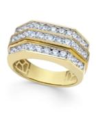 Men's Diamond Multi-level Ring (2 Ct. T.w.) In 10k Gold