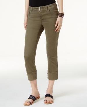 Inc International Concepts Curvy-fit Cropped Jeans, Created For Macy's