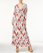 Bar Iii Printed Maxi Dress, Only At Macy's