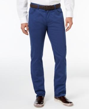 Calvin Klein Men's Stretch Cotton Twill Pants