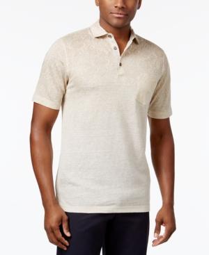 Tasso Elba Men's Paisley Fade Polo, Only At Macy's