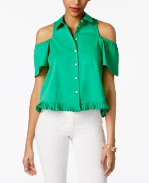 Xoxo Juniors' Cold-shoulder Blouse