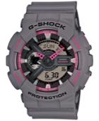 G-shock Men's Analog-digital Xl Gray Resin Strap Watch 55x51mm Ga110ts-8a4