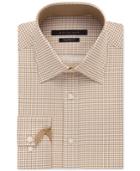 Sean John Men's Classic-fit Desert Check-pattern Dress Shirt
