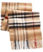 V. Fraas Cashmink Oversized Check Scarf