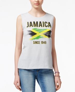 Hybrid Juniors' Jamaica Graphic Tank