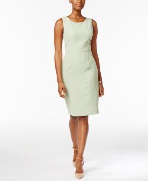 Kasper Petite Seamed Sheath Dress