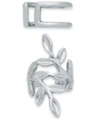 I.n.c. Silver-tone Mismatch Ear Cuff Earrings, Created For Macy's