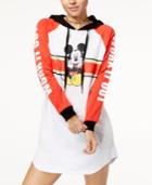 Disney Juniors' Mickey Mouse Hoodie Dress By Hybrid
