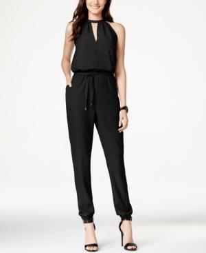 Marilyn Monroe Juniors' Belted Jumpsuit