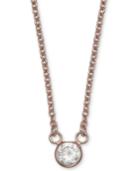 Giani Bernini Cubic Zirconia Bezel Pendant Necklace, 16 + 2 Extender, Created For Macy's