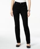 Style & Co. Straight-leg Tummy- Control Jeans, Colored Wash