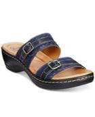 Clarks Collection Women's Hayla Mariel Flat Sandals Women's Shoes