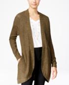 Ultra Flirt Juniors' Cocoon Cardigan