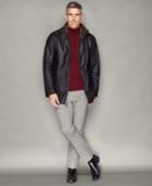 The Fur Vault Shearling Lamb Zip-front Jacket