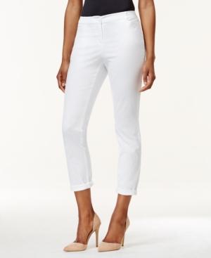 Charter Club Petite Slim-fit Chino Pants, Only At Macy's