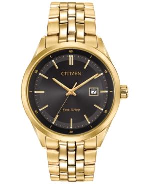 Citizen Men's Eco-drive Gold-tone Stainless Steel Bracelet Watch 41mm Bm7252-51e