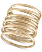 Rachel Rachel Roy Gold-tone Wrap Ring