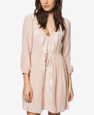 O'neill Juniors' Mina Embroidered Peasant Dress