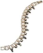 Marchesa Gold-tone Multi-stone Flex Bracelet