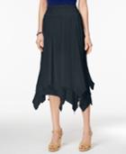 Style & Co Petite Handkerchief-hem A-line Skirt, Created For Macy's