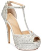 Thalia Sodi Flor Embellished Platform Dress Sandals Women's Shoes