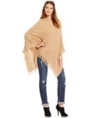 Collection Xiix Ladder Stitch Hooded Poncho
