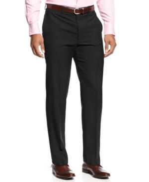 Lauren By Ralph Lauren Solid Dress Pants Wool-blend Flat Front