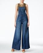 Lucky Brand Jeans Gramercy Navy Wash Overalls