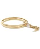 Bcbgeneration Gold-tone Multi-bangle Tassel Bracelet