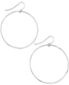 Giani Bernini Circle Drop Earrings In Sterling Silver, Only At Macy's