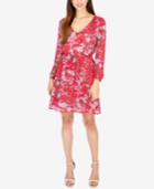 Lucky Brand Anaelisa Printed Fit & Flare Dress