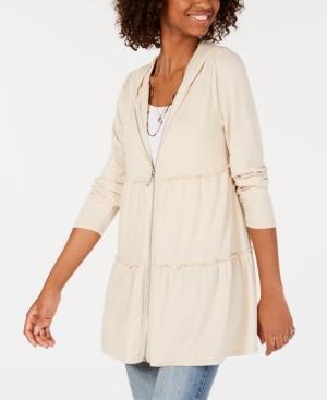 American Rag Juniors' Three-tier Jacket, Created For Macy's