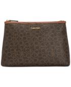 Calvin Klein Monogram Large Cosmetics Case