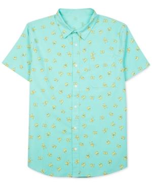 Jem Men's Pokemon Pikachu Graphic-print Short-sleeve Shirt