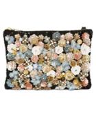 Steve Madden Aloha Small Pouch With Floral Applique