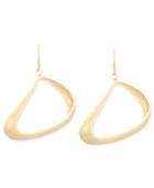 Sis By Simone I Smith 18k Gold Over Sterling Silver Earrings, Petite Freeform Drop Earrings