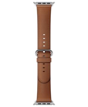 Apple Watch 42mm Saddle Brown Classic Buckle Band