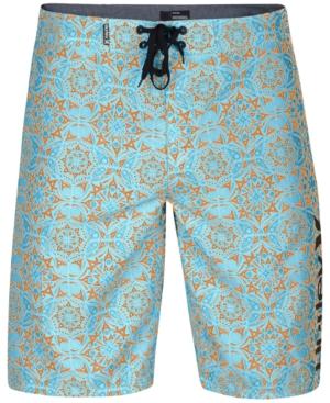 Hurley Men's Groves Medallion-print Boardshorts