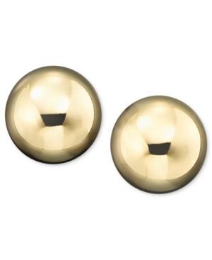 14k Gold Stud Earrings (4mm)