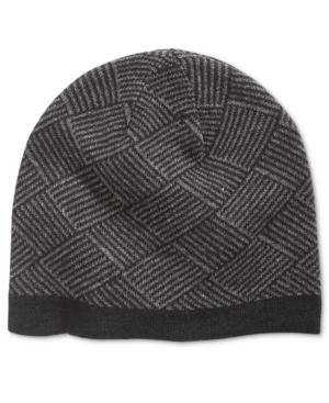 Ryan Seacrest Distinction Men's Diamond Knit Beanie, Created For Macy's