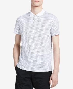 Calvin Klein Men's Classic-fit Logo-print Polo