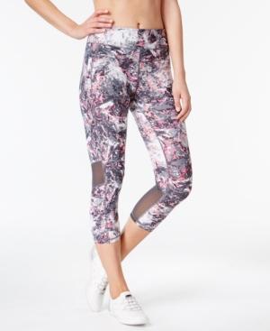 Calvin Klein Performance Iridescent Printed Cropped Leggings