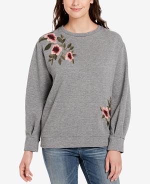 Vintage America Embroidered Pullover Sweatshirt