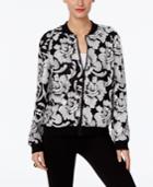 Inc International Concepts Embroidered Bomber Jacket, Only At Macy's