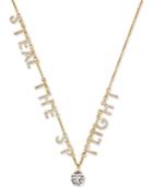 Kate Spade New York Two-tone Disco Ball Necklace